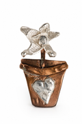 Flower pot brooch