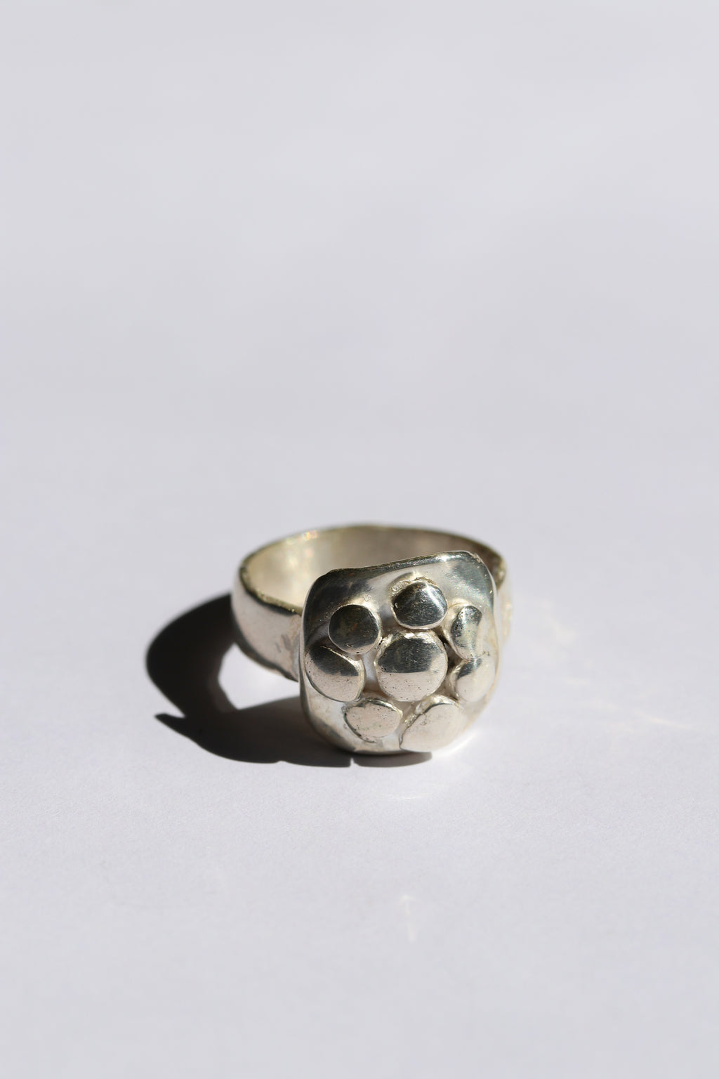 Silver Flower Ring