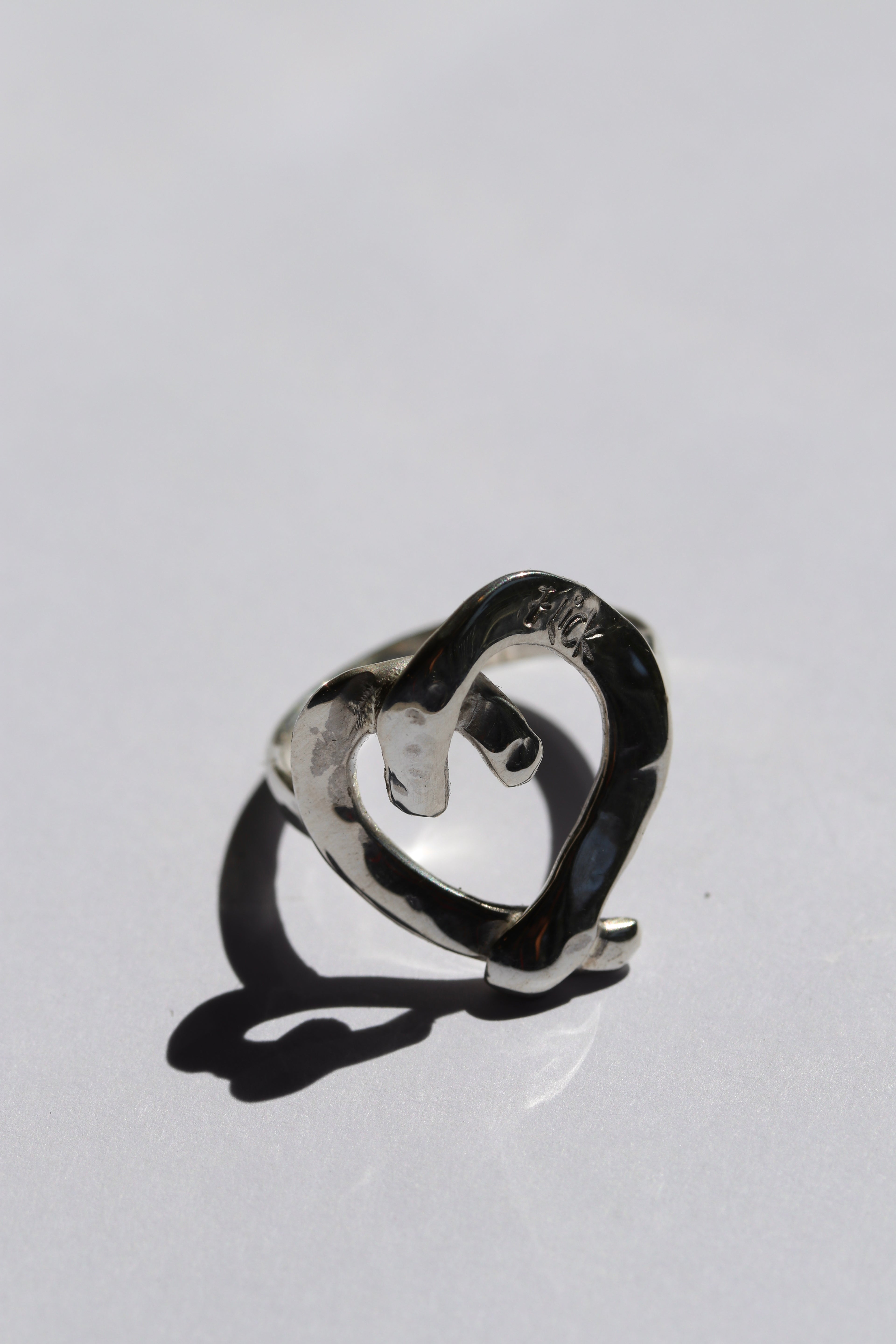 Cross Your Heart Ring