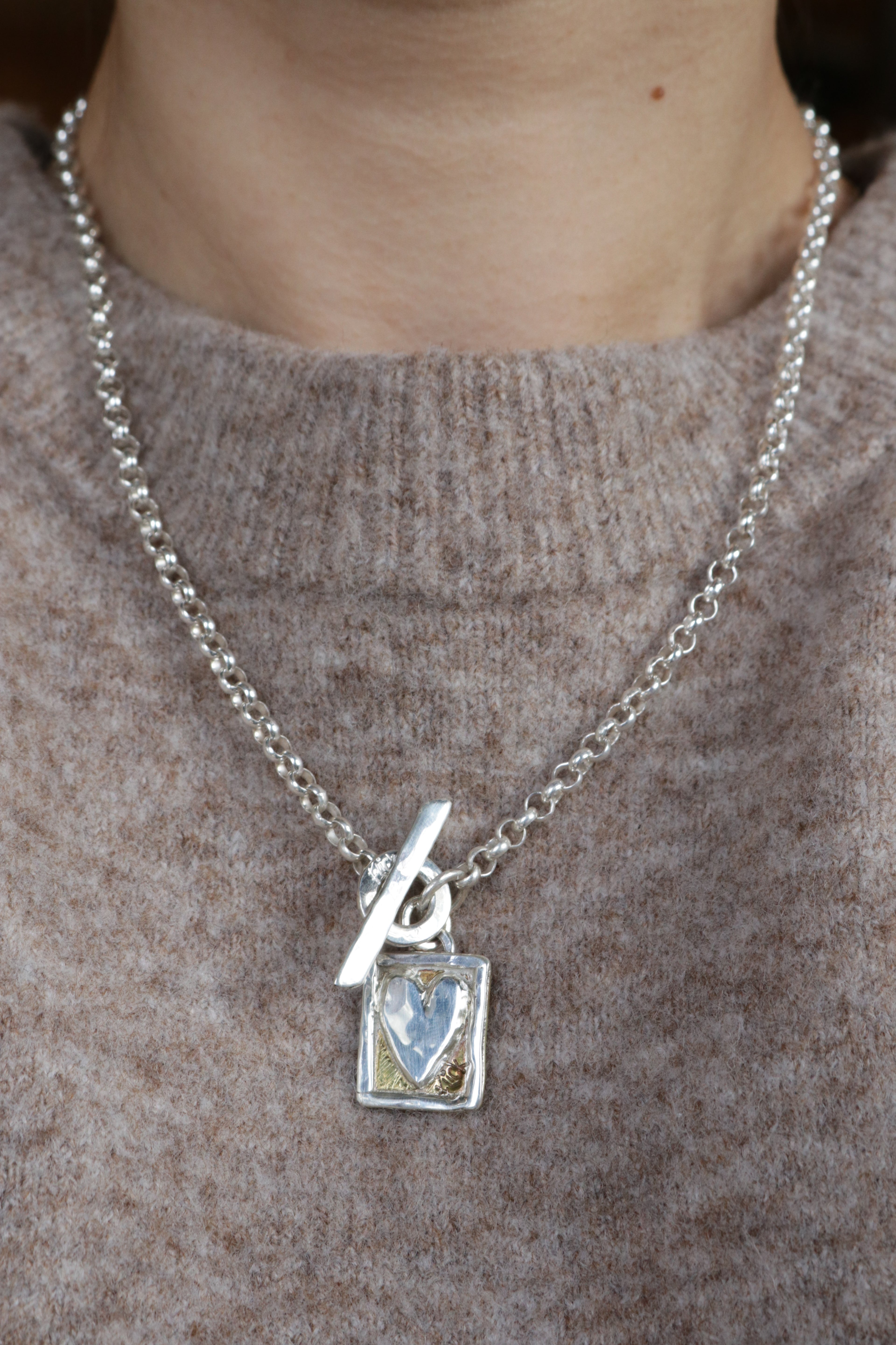 Postcard From the Heart Necklace