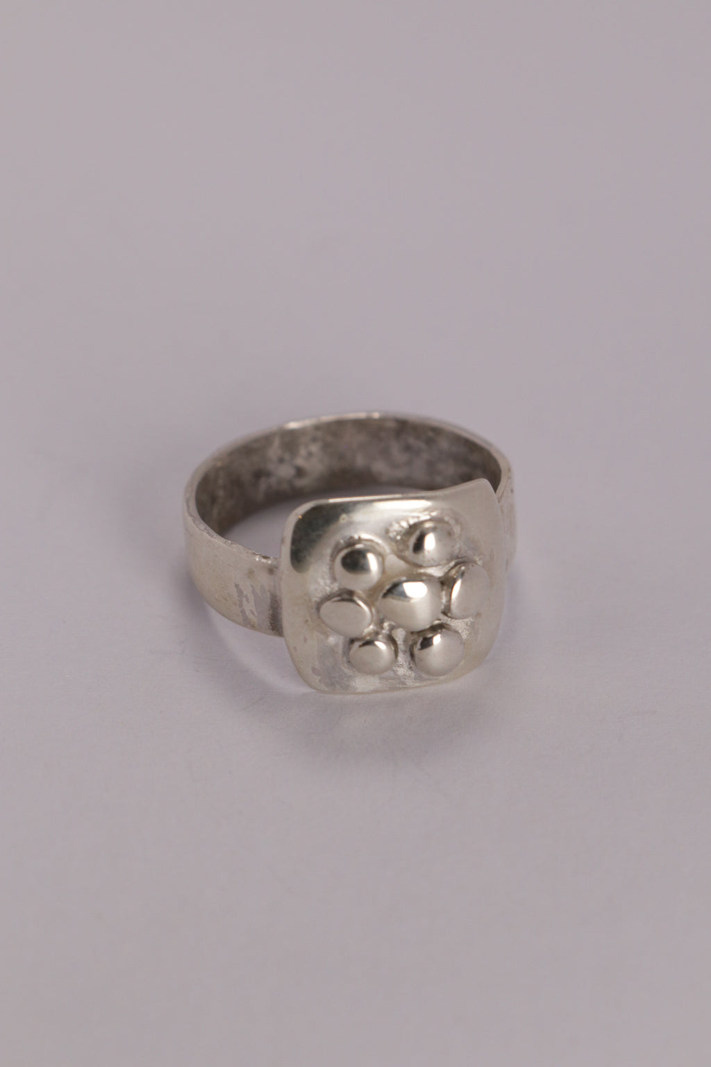Silver Flower Ring