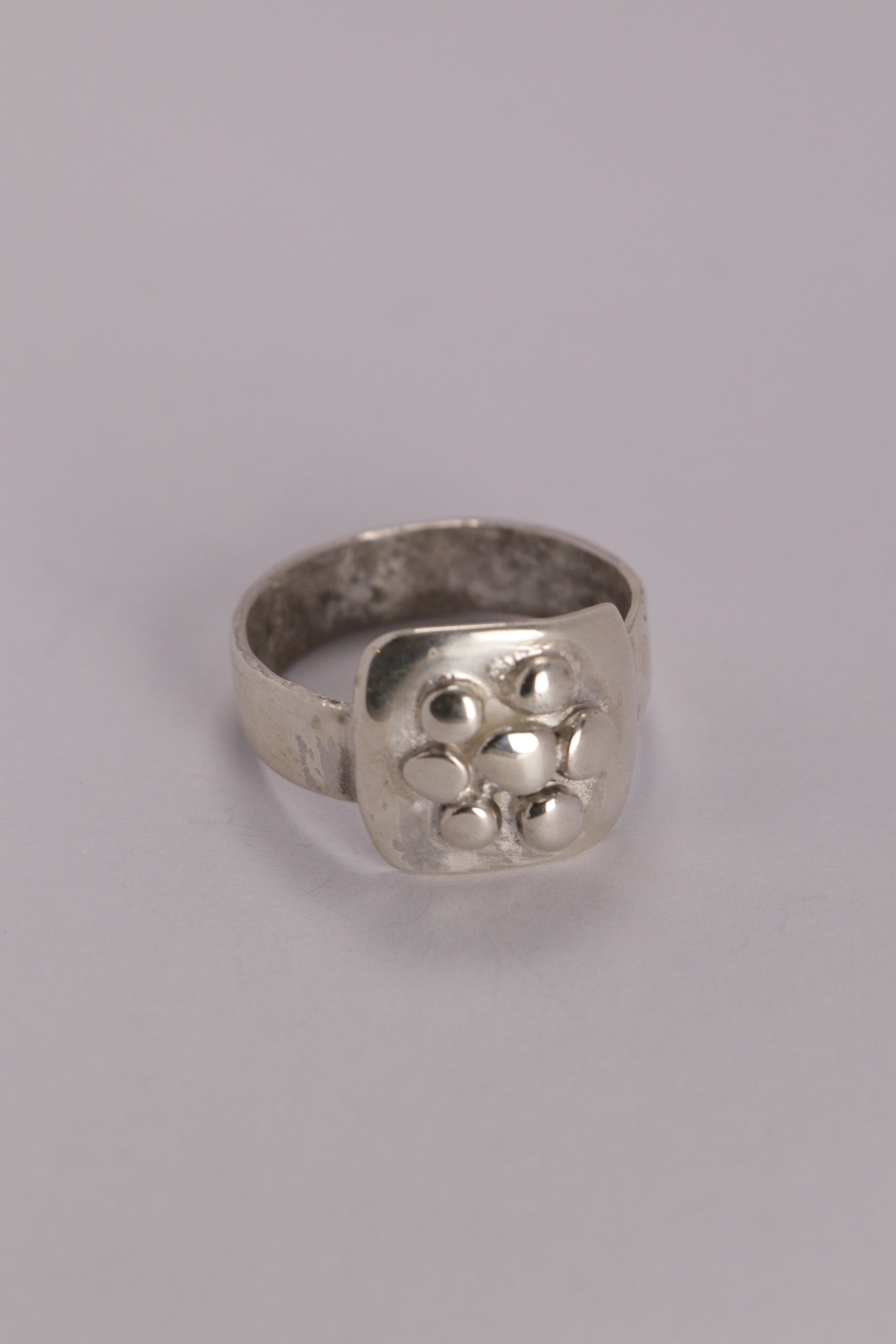 Silver Flower Ring