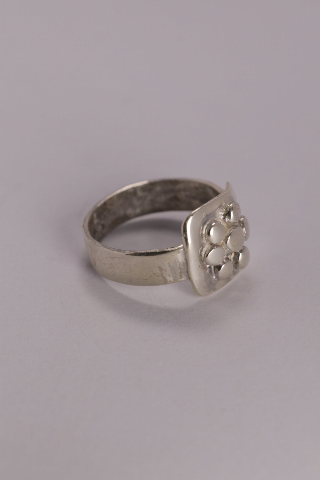 Silver Flower Ring