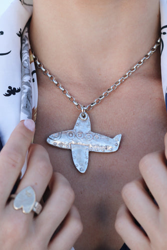 Fly Away Aeroplane Neckpiece
