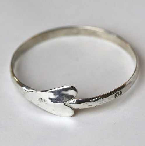 Silver Love on the Side with Silver Heart