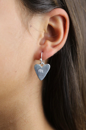 Flick Silver Heart Hanging