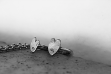 Load image into Gallery viewer, Flick Heart Ring, Silver