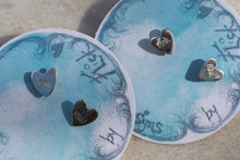 Load image into Gallery viewer, Flick Silver Heart Stud Earrings