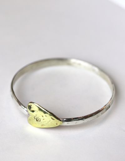 Love on the side bangle